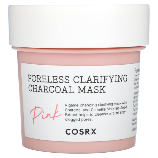 CosRx, Poreless Clarifying Charcoal Beauty Mask, Pink, 3.88 oz (110 g)