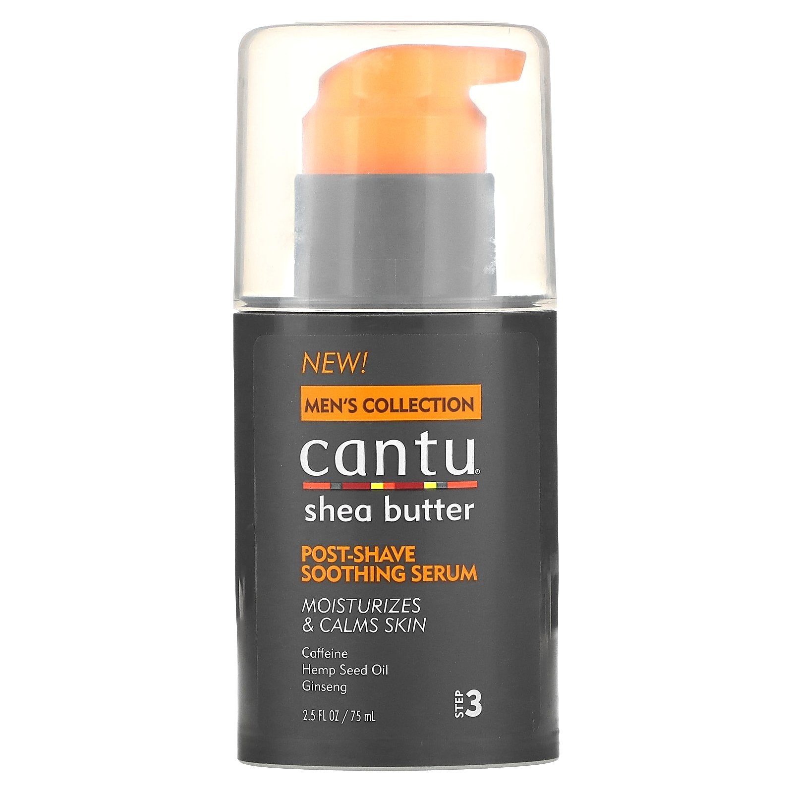 Cantu, Men's Collection, Shea Butter Post-Shave Soothing Serum, 2.5 fl oz (75 ml)