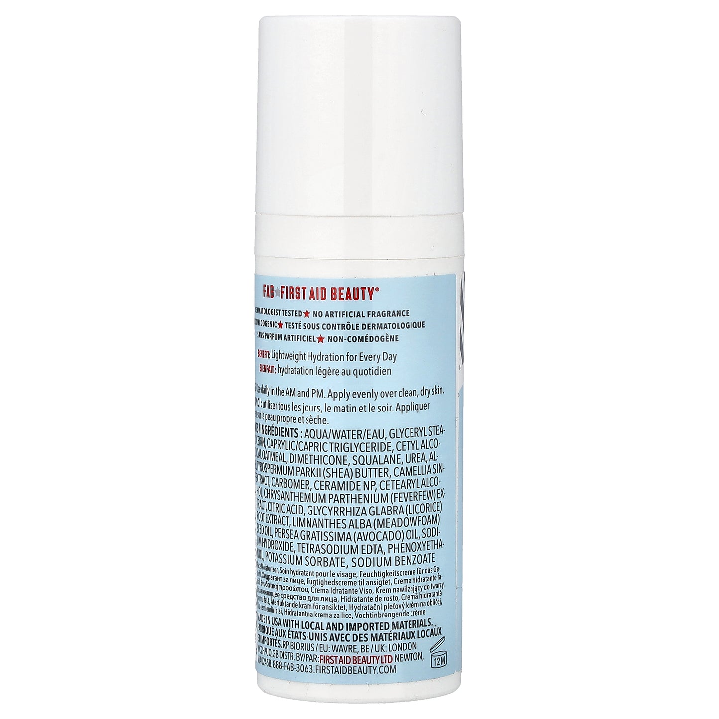 First Aid Beauty, Ultra Repair Face Moisturizer, 1.7 fl oz (50 ml)