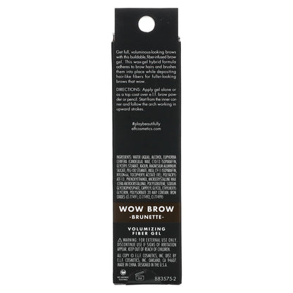 E.L.F., Wow Brow Gel, Brunette,  0.12 oz (3.5 g)