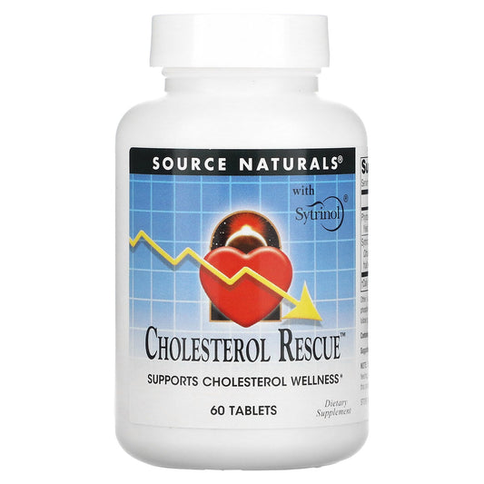 Source Naturals, Cholesterol Rescue, 60 Tablets