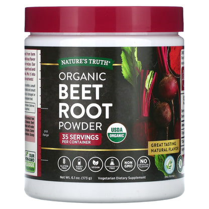 Nature's Truth, Organic Beet Root Powder, 6.1 oz (173 g)