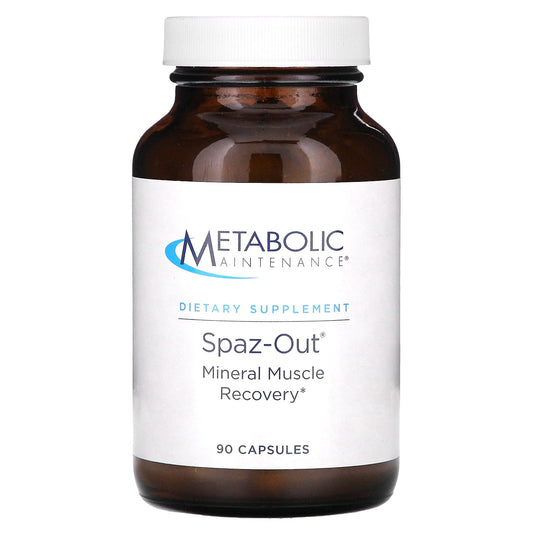 Metabolic Maintenance, Spaz-Out, 90 Capsules