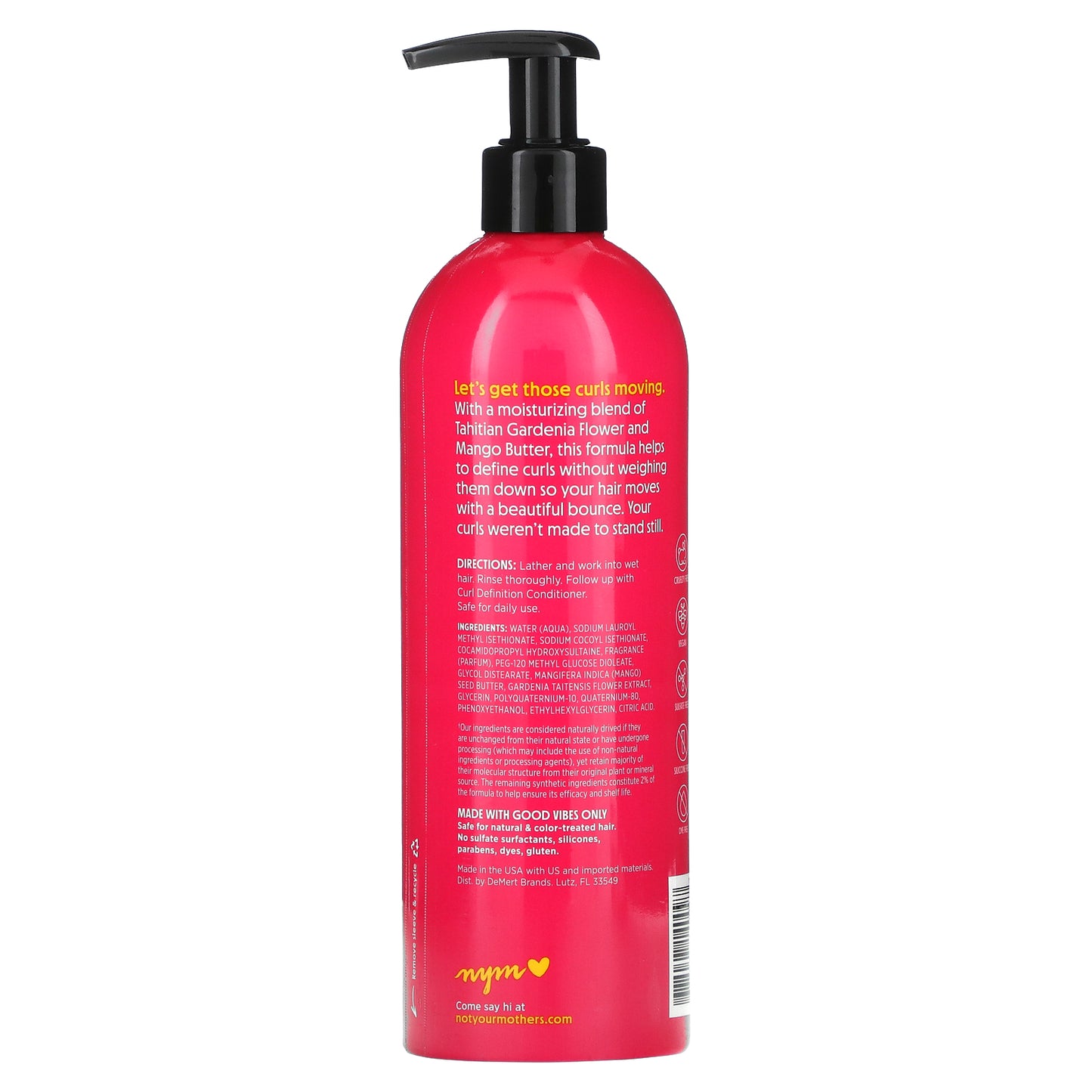 Not Your Mother's, Curl Definition, Tahitian Gardenia Flower & Mango Butter Shampoo, 15.2 fl oz (450 ml)