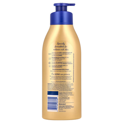 Nivea, Skin Firming Melanin Beauty & Hydration Body Lotion, 16.9 fl oz (500 ml)