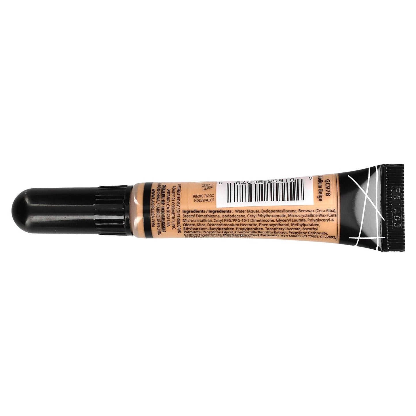 L.A. Girl, Pro Conceal HD Concealer, GC978 Medium Beige, 0.28 oz (8 g)