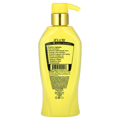 It's a 10, Miracle, Brightening Shampoo, For Blondes®, 10 fl oz (295.7 ml)