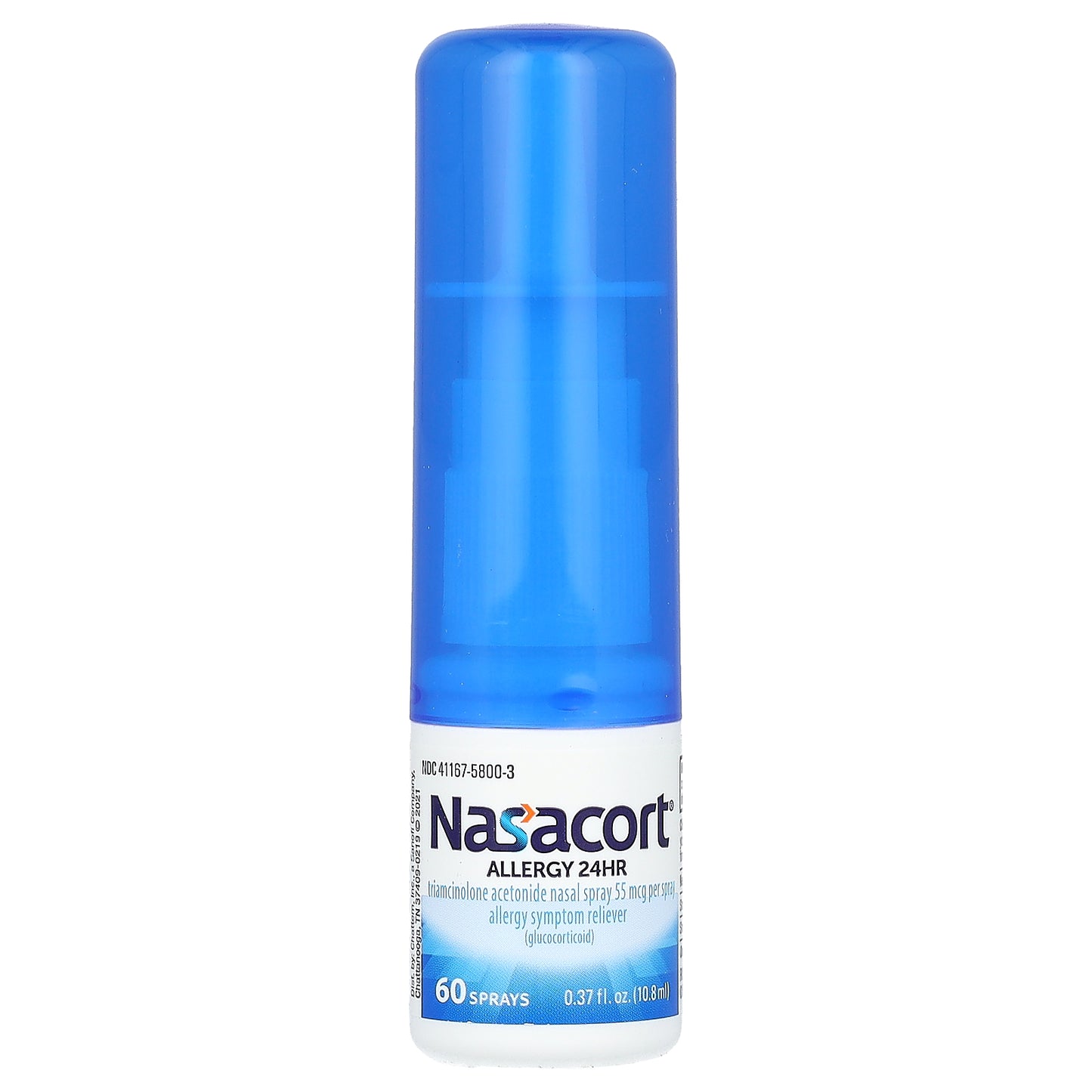 Nasacort, Multi-Symptom Allergy 24 HR,  Alcohol Free, Scent-Free, 60 Sprays , 0.37 fl oz (10.8 ml)