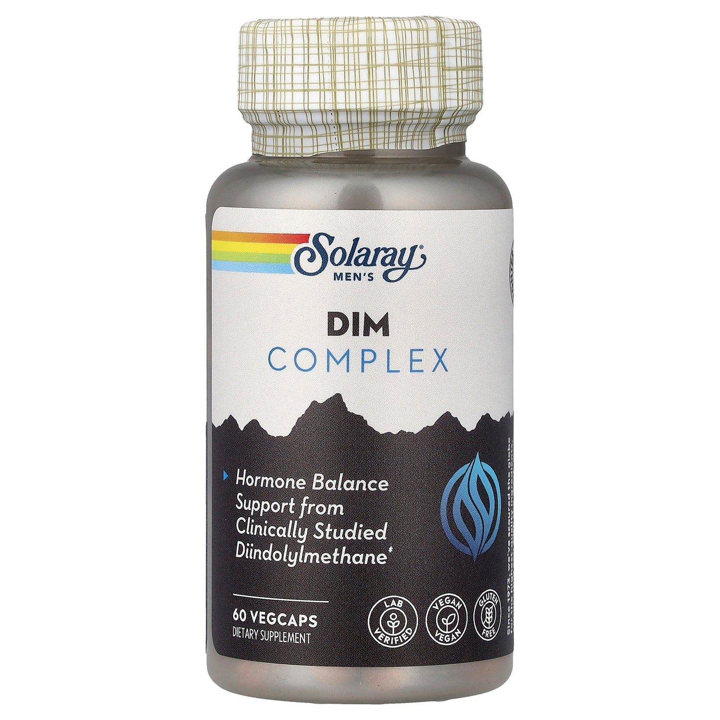 Solaray, Men's DIM Complex, 60 VegCaps