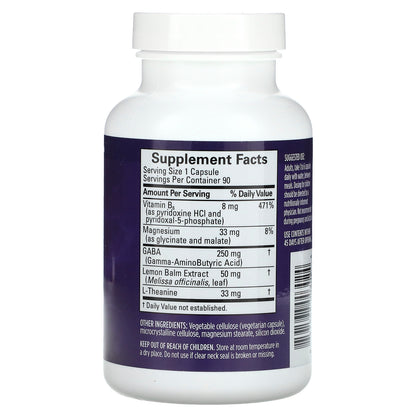 BrainMD, Gaba Calming Support, 90 Vegan Capsules