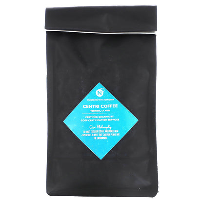 Centri Coffee, Organic One Black, Caramel + Chocolate, Whole Bean, Decaf, 12 oz (340 g)