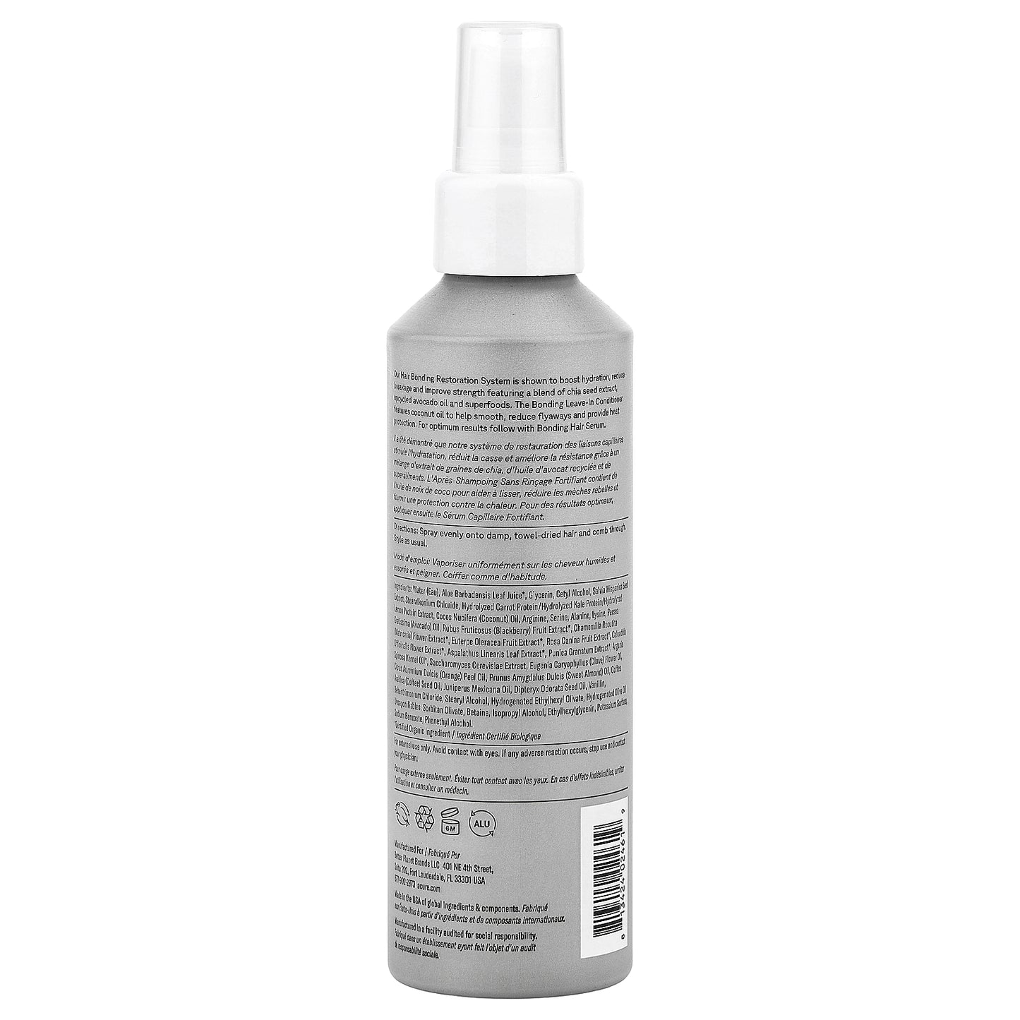 ACURE, Bonding Leave-In Conditioner, For Damage, 5 fl oz (147 ml)
