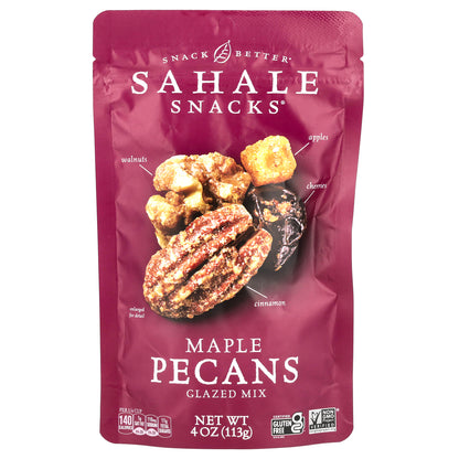Sahale Snacks, Glazed Mix, Maple Pecans, 4 oz (113 g)