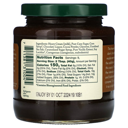 Stonewall Kitchen, Dark Chocolate Sea Salt Caramel Sauce, 12.5 oz  (354 g)
