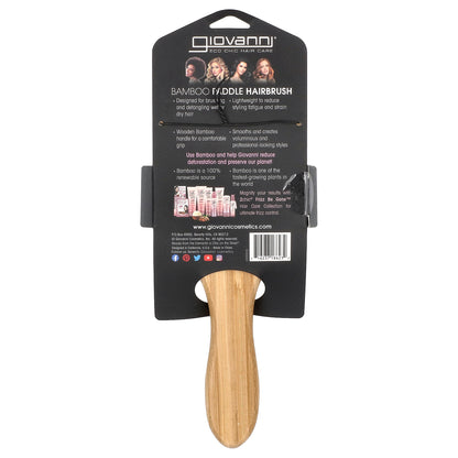 Giovanni, Bamboo Paddle Hairbrush, 1 Brush