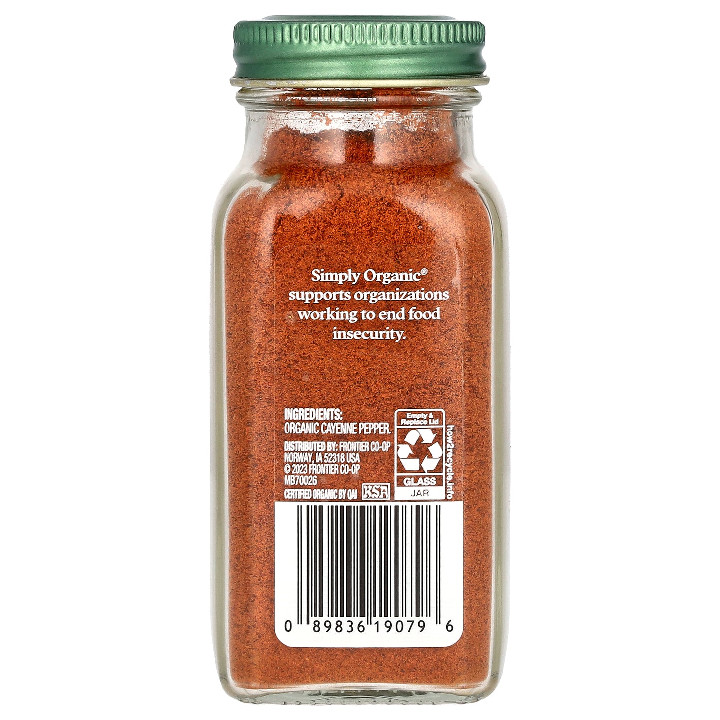 Simply Organic, Cayenne, 2.5 oz (71 g)