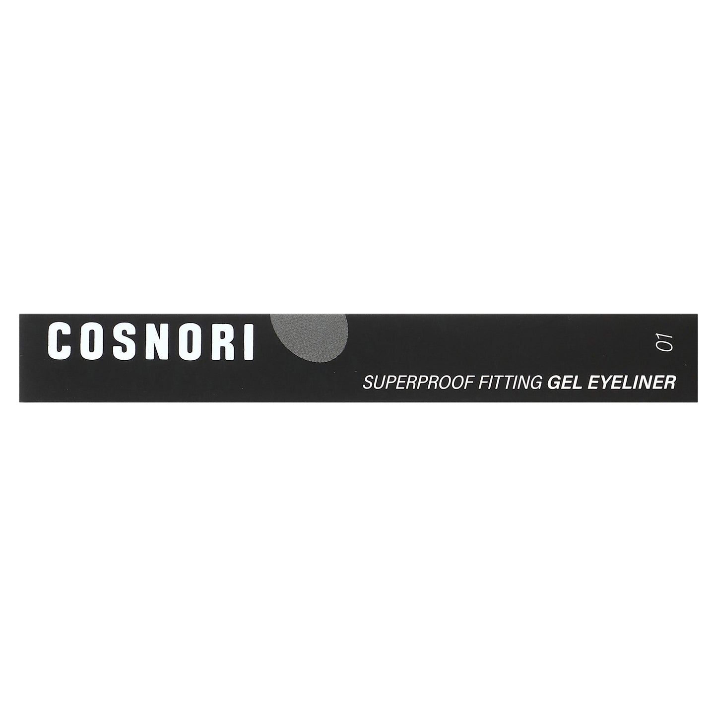 Cosnori, Superproof Fitting Gel Eyeliner, 01 Vivid Black, 0.13 g