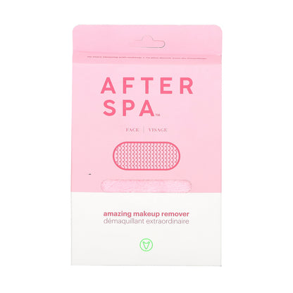 AfterSpa, Amazing Makeup Remover, Pink, 1 Cloth