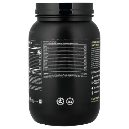 Animal, Isolate Loaded Whey Protein™ Powder, Frosted Cinnamon Bun, 2 lb (907 g)