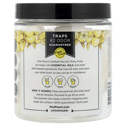 Poo-Pourri, Before-You-Go® Potty Pods, Original Citrus, 20 Pods, 8.1 oz (230 g)