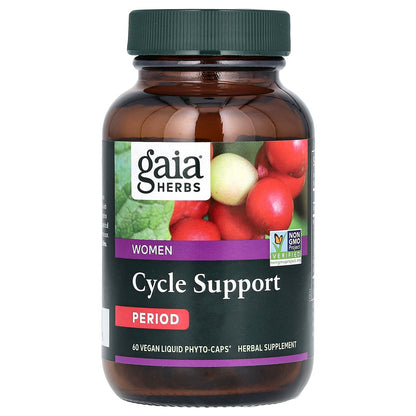 Gaia Herbs, Women, Period Cycle Support , 60 Liquid Phyto-Caps®