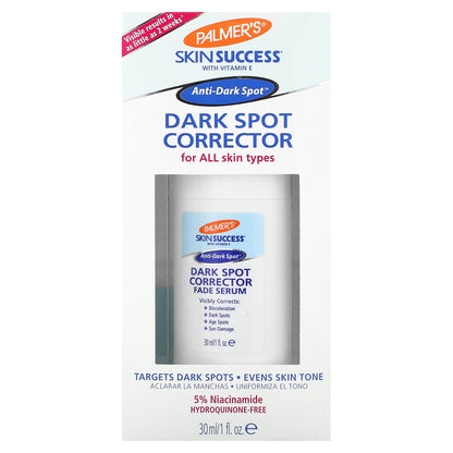 Palmer's, Skin Success® with Vitamin E, Dark Spot Corrector, 1 fl oz (30 ml)