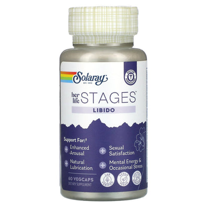 Solaray, Her Life Stages, Libido , 60 VegCaps