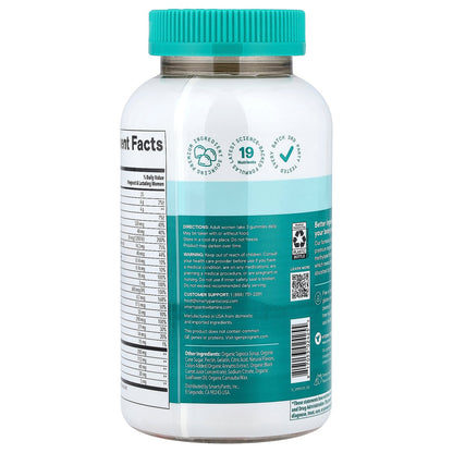 SmartyPants, Prenatal Plus, Multi & Omegas Gummies, Orange and Strawberry Lemonade, 120 Gummies