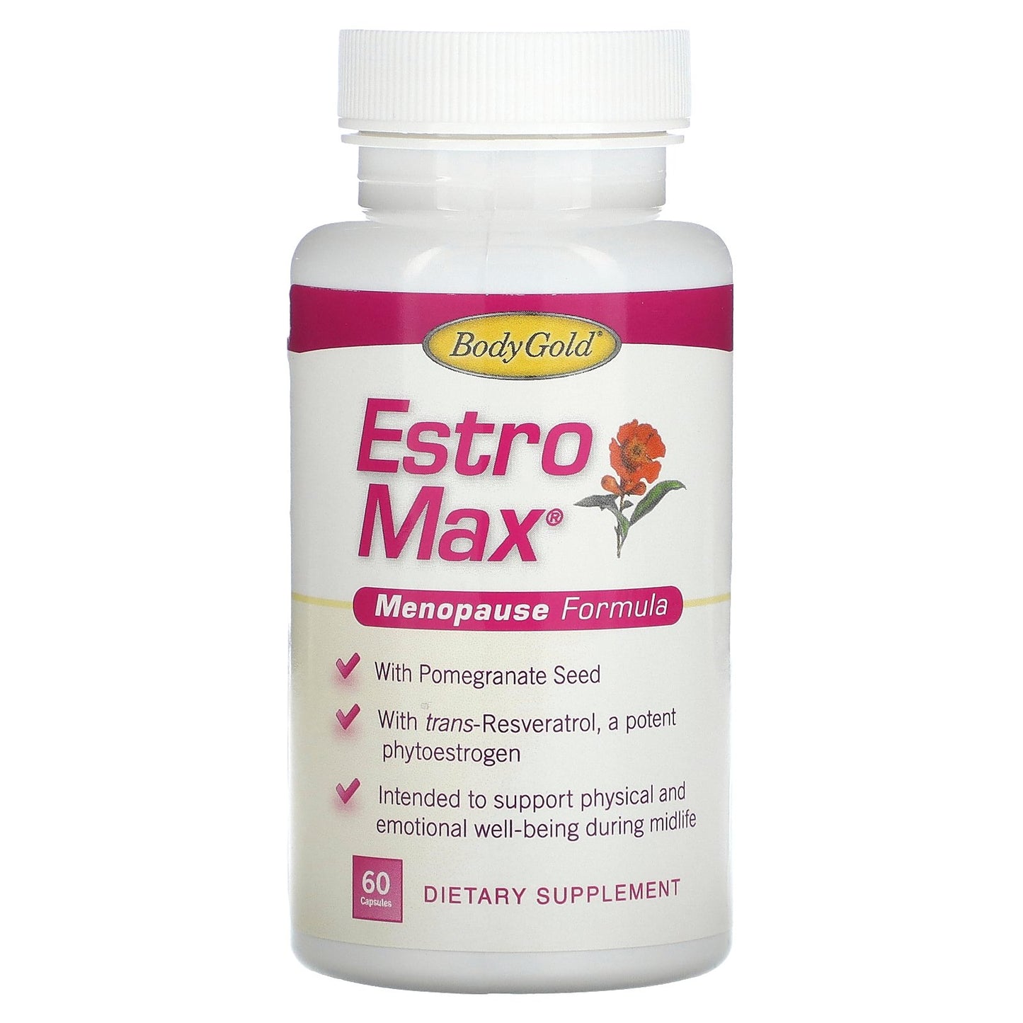 BodyGold, Estro Max, 60 Capsules