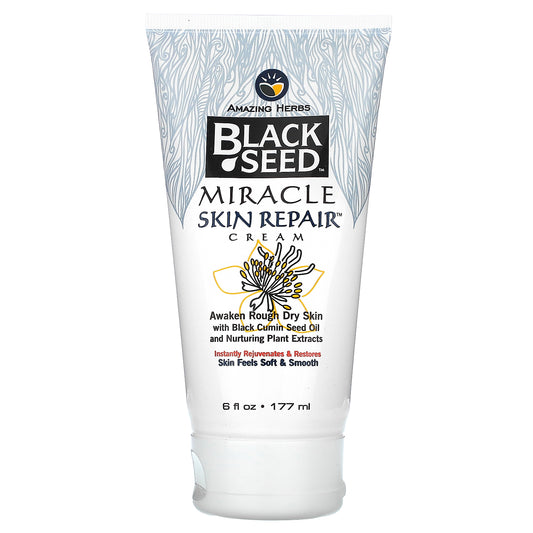 Amazing Herbs, Black Seed Miracle Skin Repair™ Cream, 6 fl oz (177 ml)