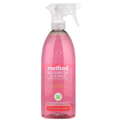 Method, All-Purpose Cleaner, Pink Grapefruit, 28 fl oz (828 ml)