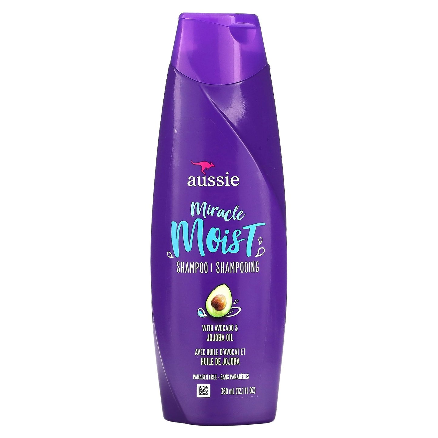 Aussie, Miracle Moist, Shampoo, Avocado &  Jojoba Oil, 12.1 fl oz (360 ml)