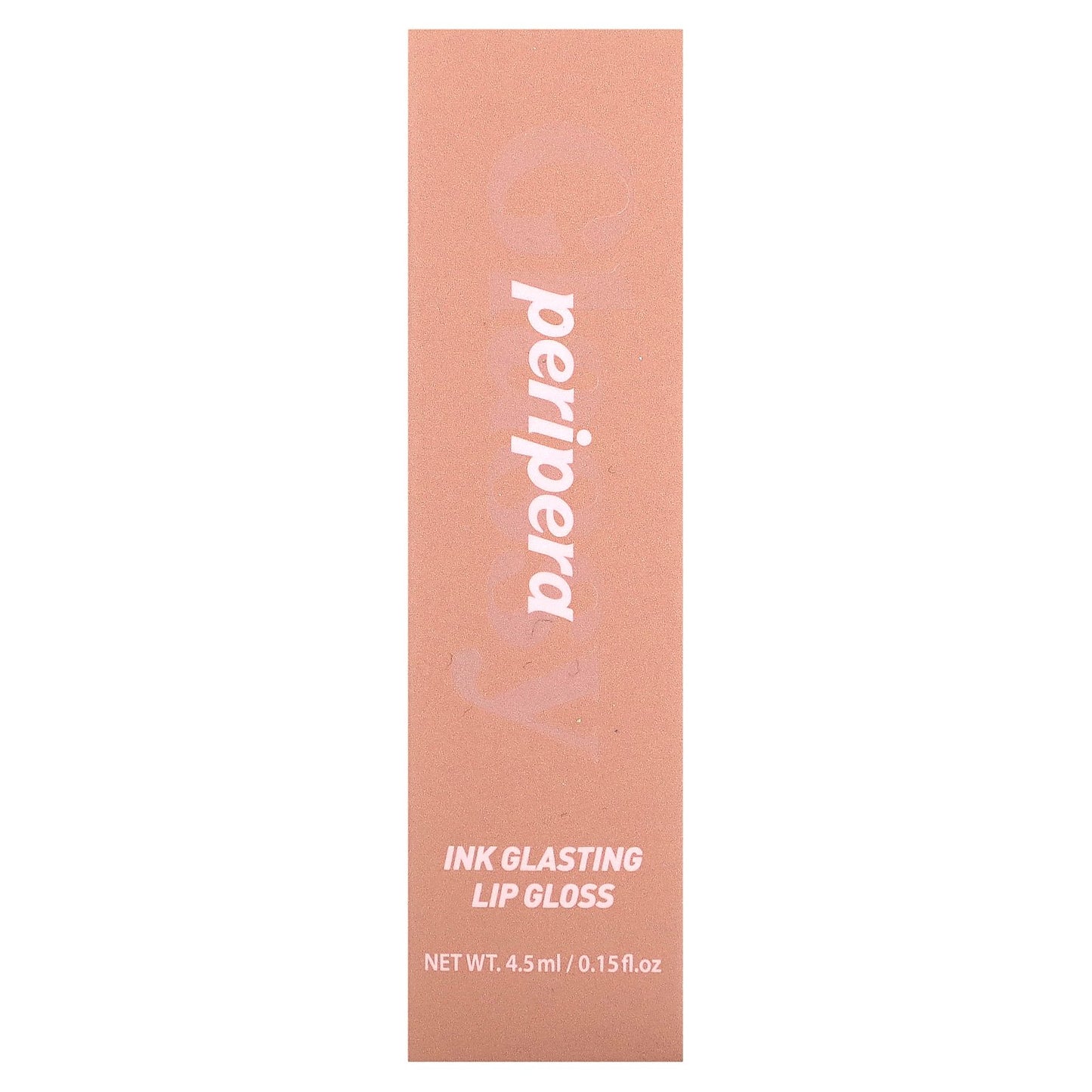 Peripera, Ink Glasting Lip Gloss, 02 Edge Nude, 0.15 fl oz (4.5 ml)