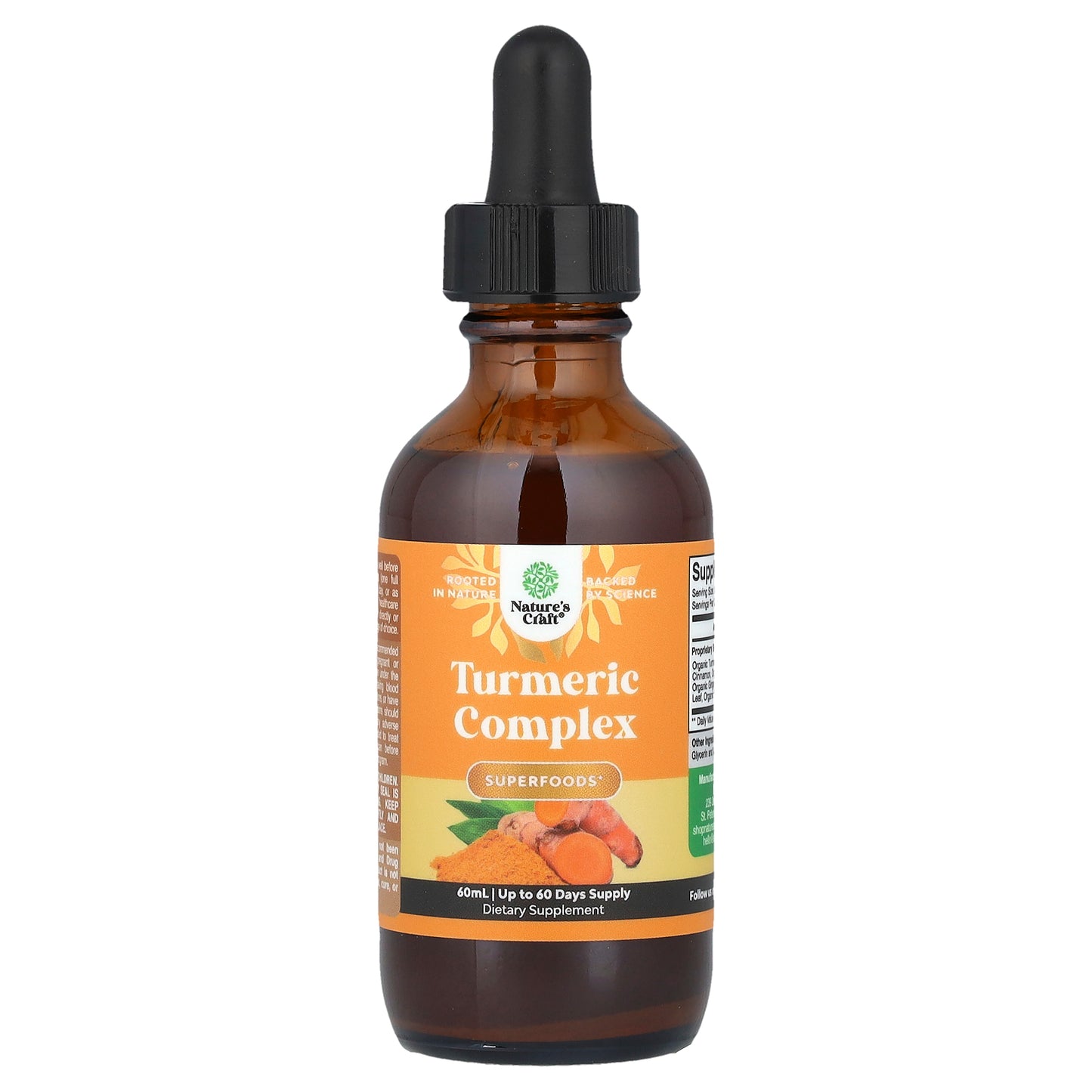 Nature's Craft, Turmeric Complex, Alcohol-Free, Naturally Sweet , 60 ml