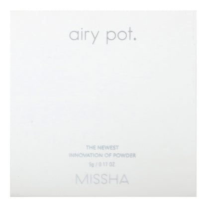 Missha, Airy Pod Pressed Powder, Translucent, 0.17 oz (5 g)