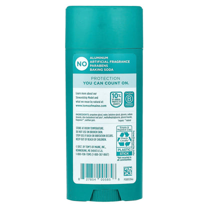 Tom's of Maine, Aluminum Free Deodorant, Eucalyptus Mint, 3.25 oz (92 g)