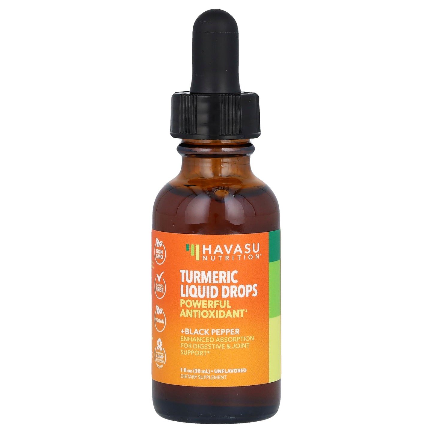 Havasu Nutrition, Turmeric Liquid Drops, Unflavored, 1 fl oz (30 ml)