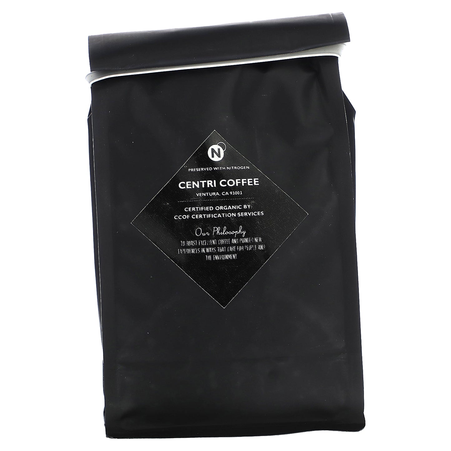 Centri Coffee, Organic West Coast, Whole Bean, Dark Roast, 12 oz (340 g)