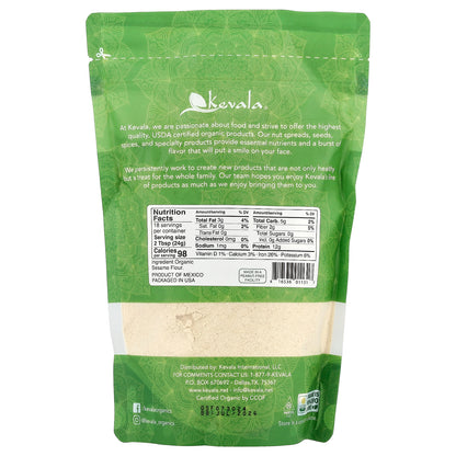 Kevala, Organic Sesame Flour, 16 oz (454 g)