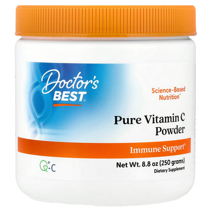 Doctor's Best, Pure Vitamin C Powder with Q®-C, 8.8 oz (250 g)
