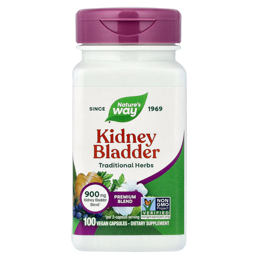 Nature's Way, Kidney Bladder, 100 Vegan Capsules