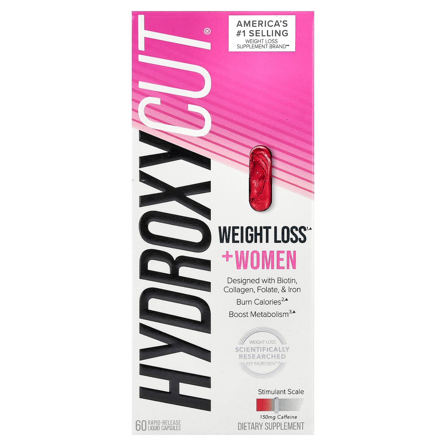 Hydroxycut, Weight Loss +Women, 60 Rapid-Release Liquid Capsules