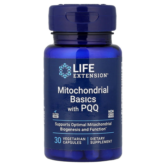 Life Extension, Mitochondrial Basics with PQQ, 30 Vegetarian Capsules