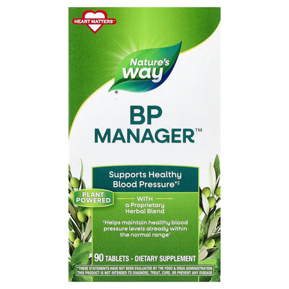 Nature's Way, BP Manager™, 90 Tablets