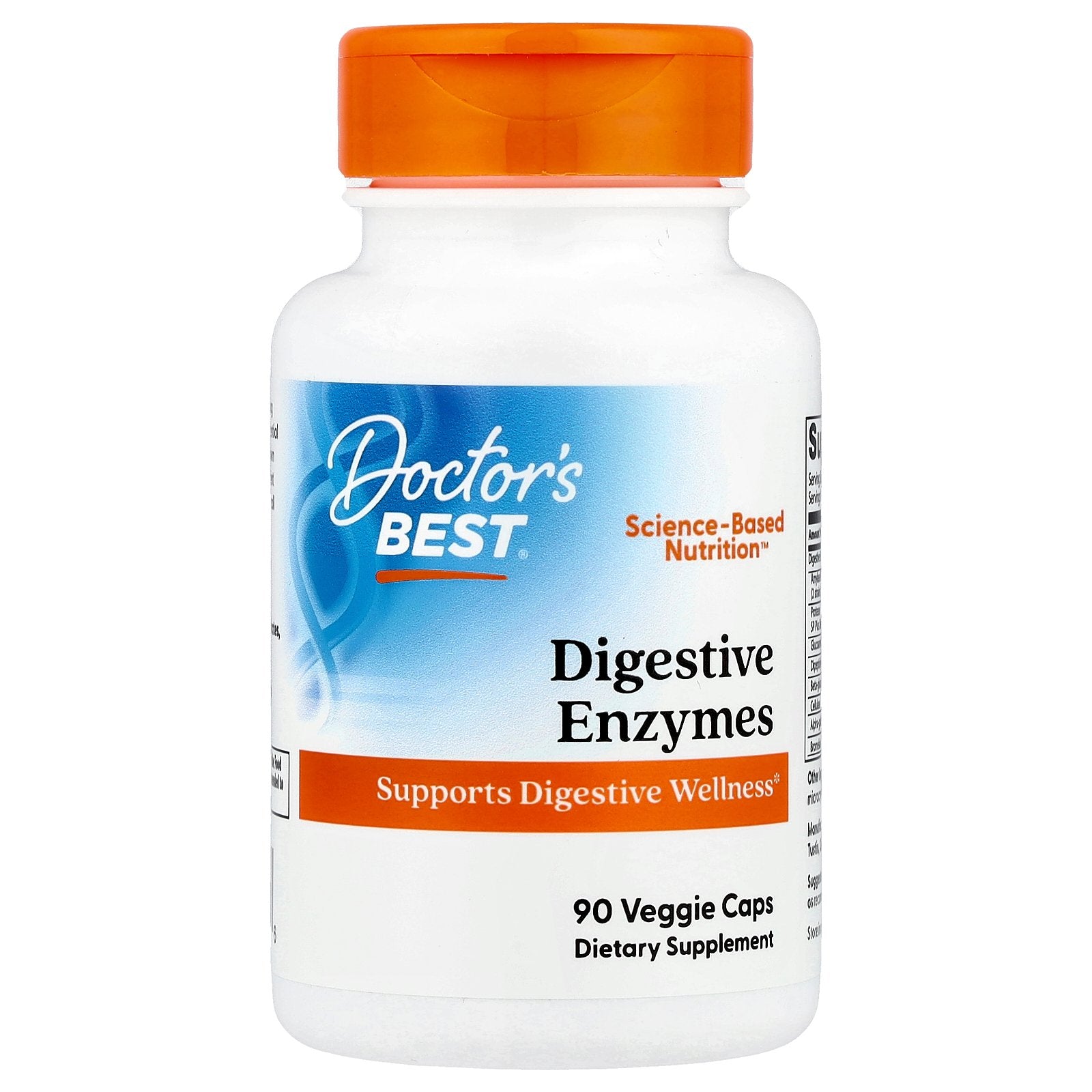 Doctor's Best, Digestive Enzymes, 90 Veggie Caps