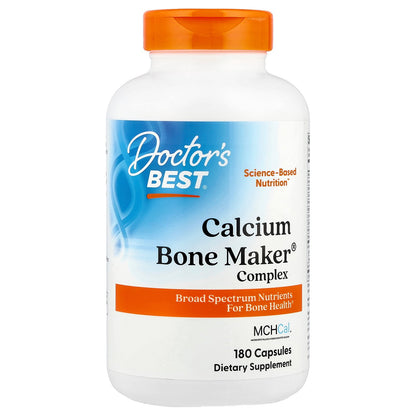 Doctor's Best, Calcium Bone Maker® Complex, 180 Capsules
