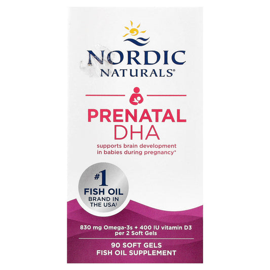 Nordic Naturals, Prenatal DHA, 90 Soft Gels