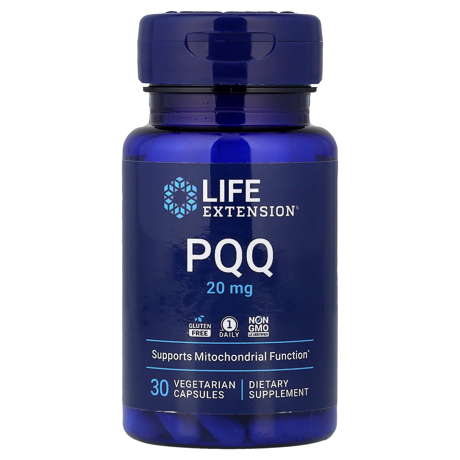 Life Extension, PQQ , 20 mg, 30 Vegetarian Capsules