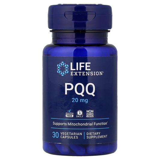 Life Extension, PQQ , 20 mg, 30 Vegetarian Capsules