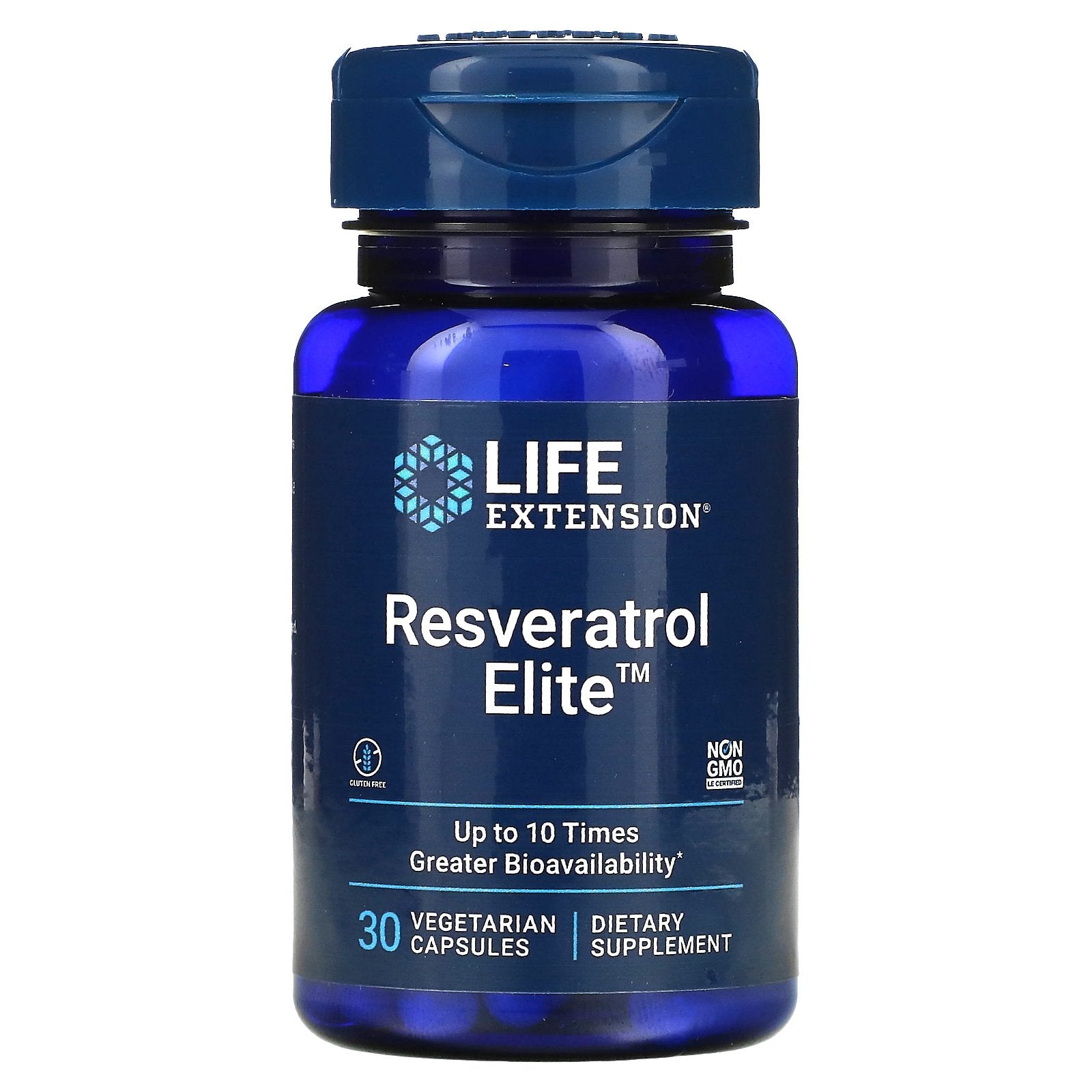 Life Extension, Resveratrol Elite, 30 Vegetarian Capsules